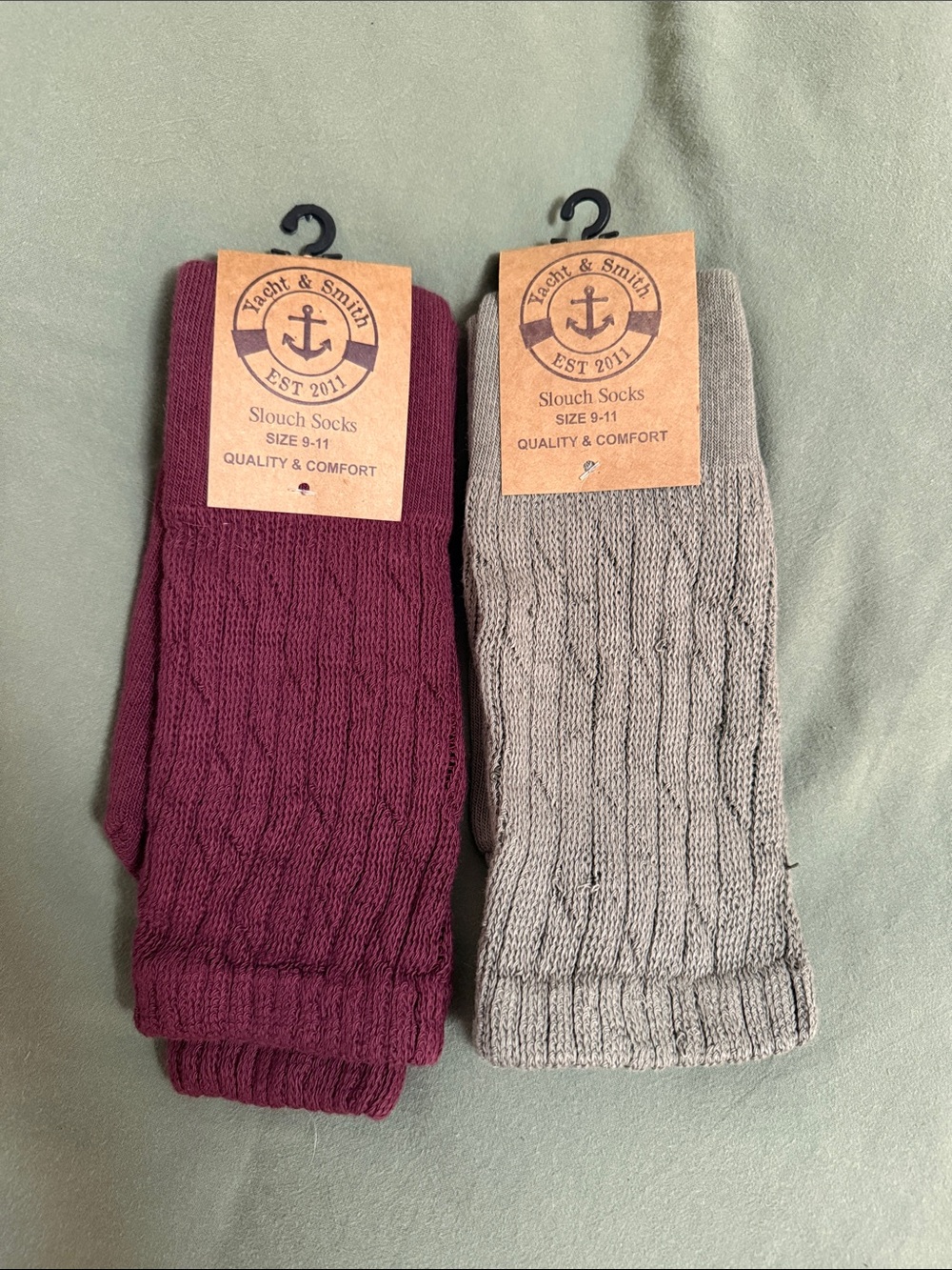 2 pairs of Slouch Socks